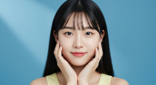 긴 머리 젊은 여성