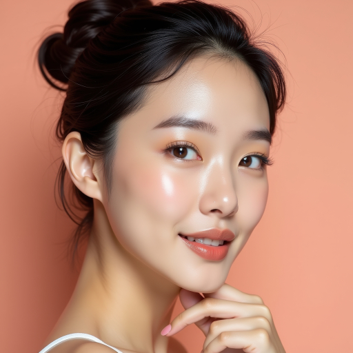 아름다운 아시아 여성