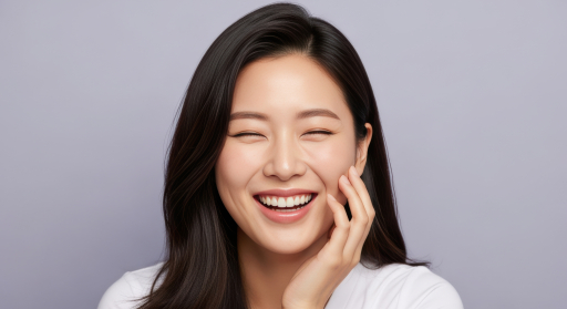 웃는 여자